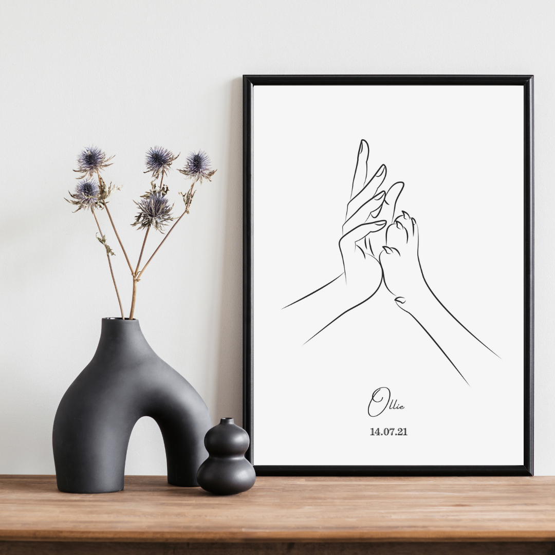 Paw In Hand - Pet Sketch