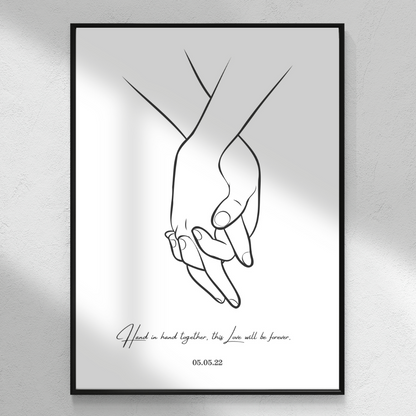 Hand In Hand - Lover's Sketch